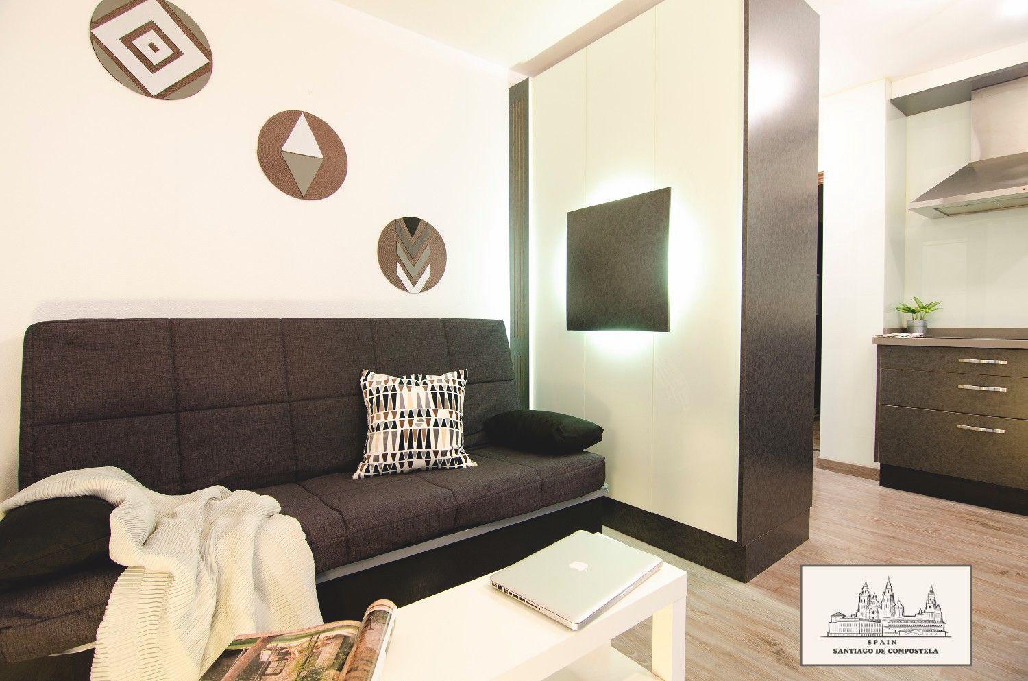 Apartamento Santiago De Compostela Centro Luaran gambar