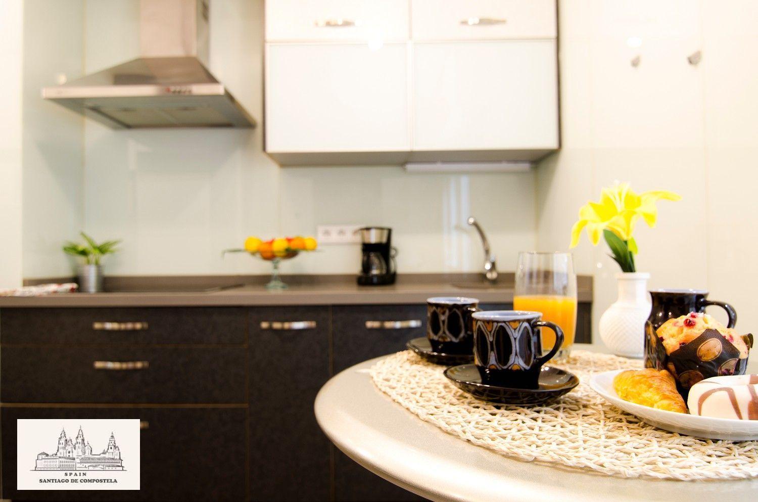 Apartamento Santiago De Compostela Centro Luaran gambar